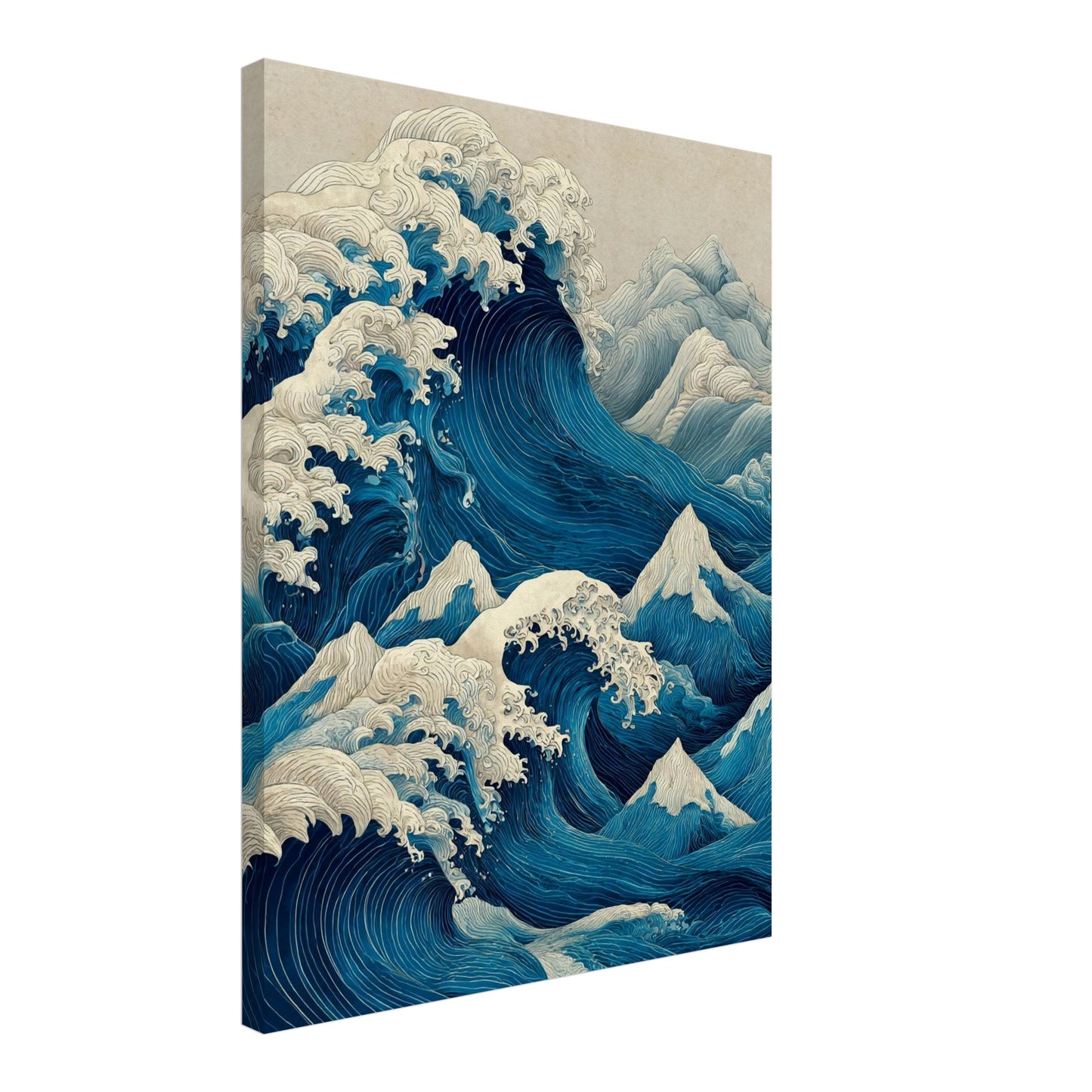 Tosende Meereswellen Leinwandbild