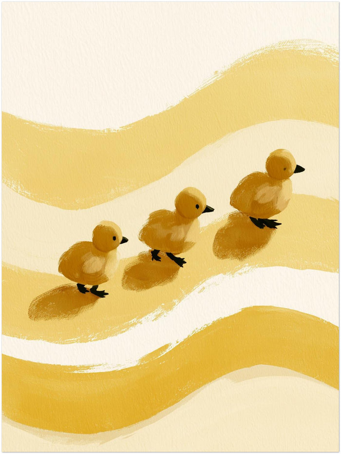 Drei kleine Entlein Poster