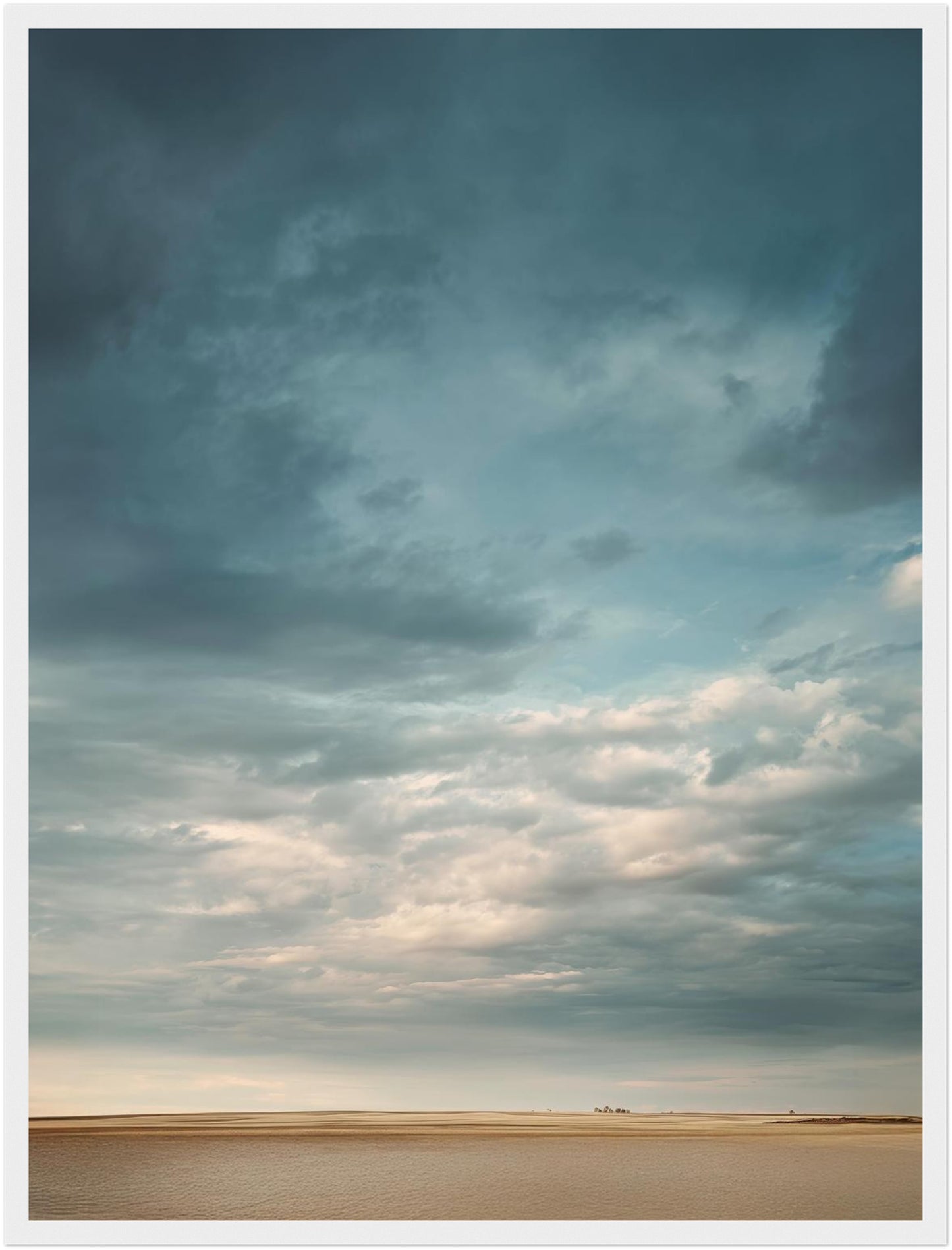 Himmel Weite Ebene Poster