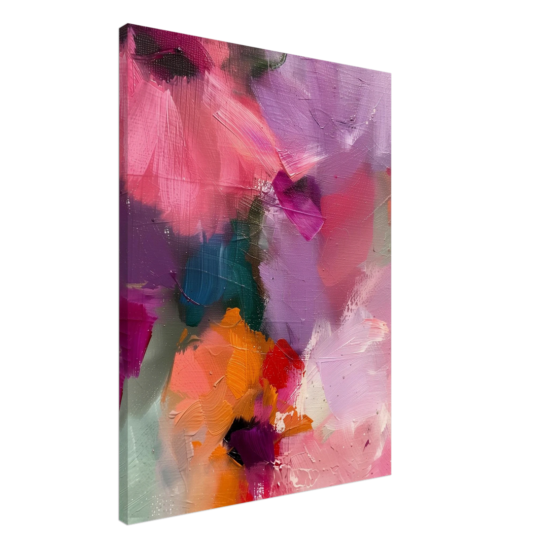 Abstrakte Blumen abstrakt – Wandkunst