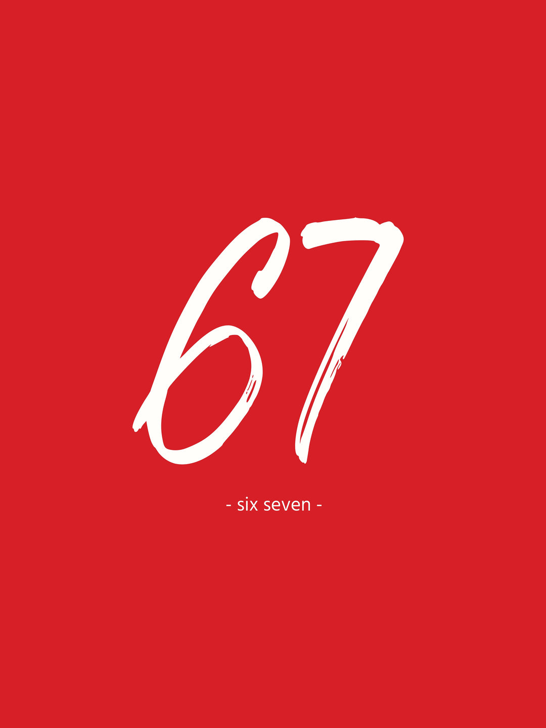67 Vol. 1  – Wandkunst