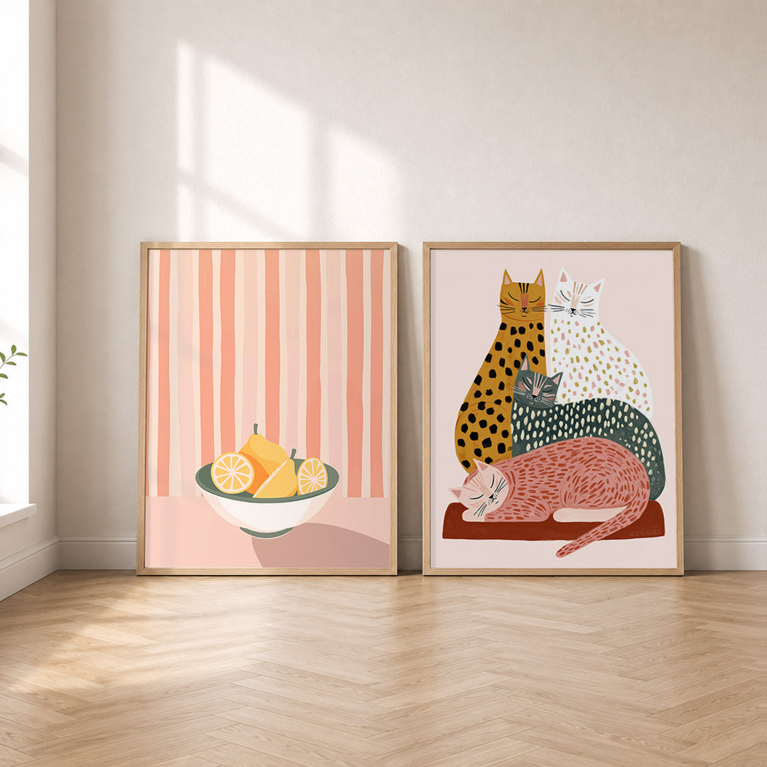 Set-Ansicht: Dopamin Poster Set