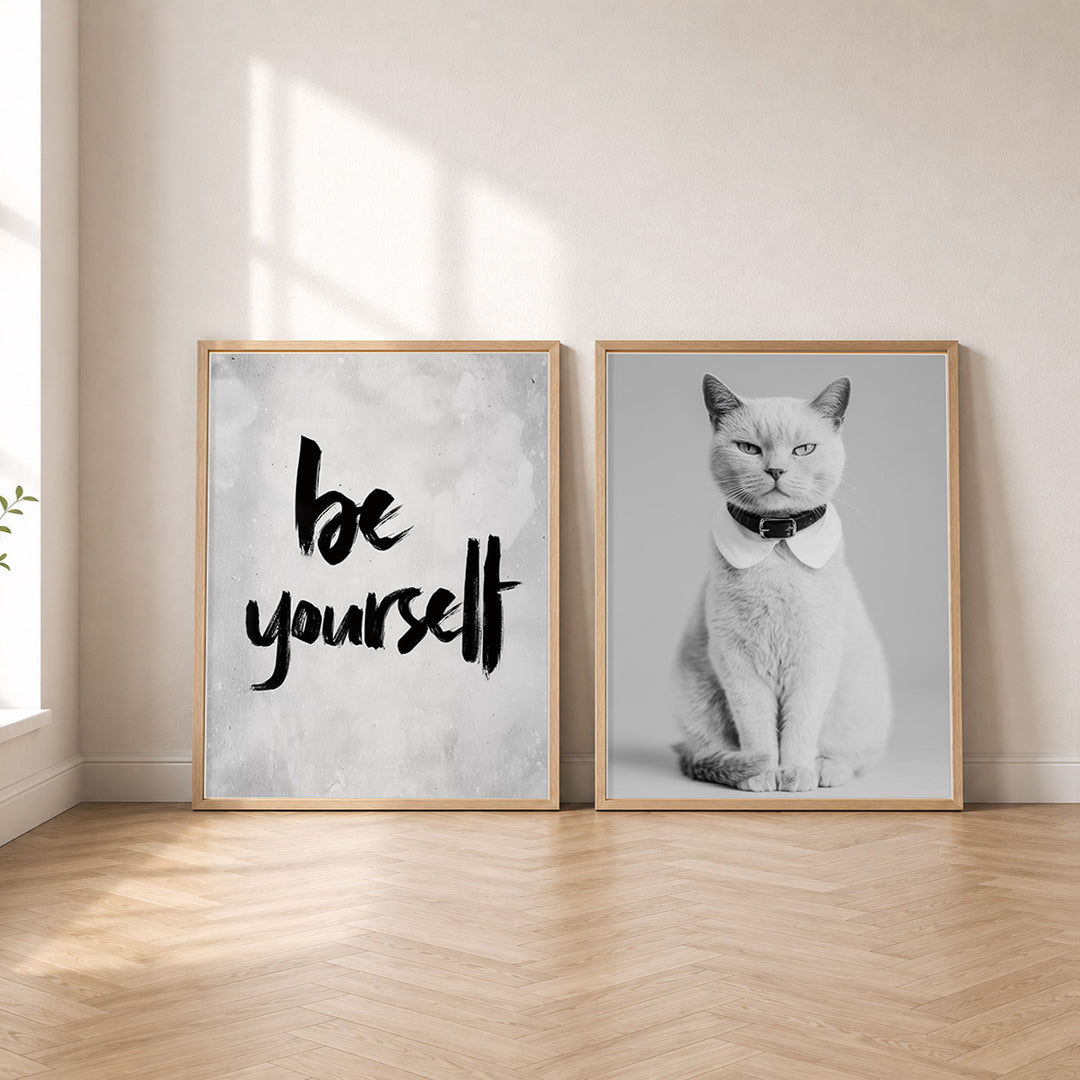 Set-Ansicht: Statement S/W Poster Set