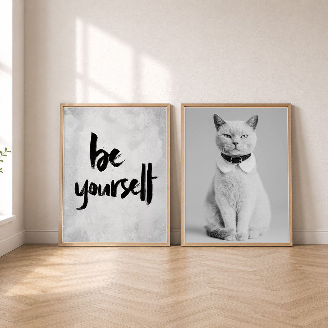 Set-Ansicht: Statement S/W Poster Set
