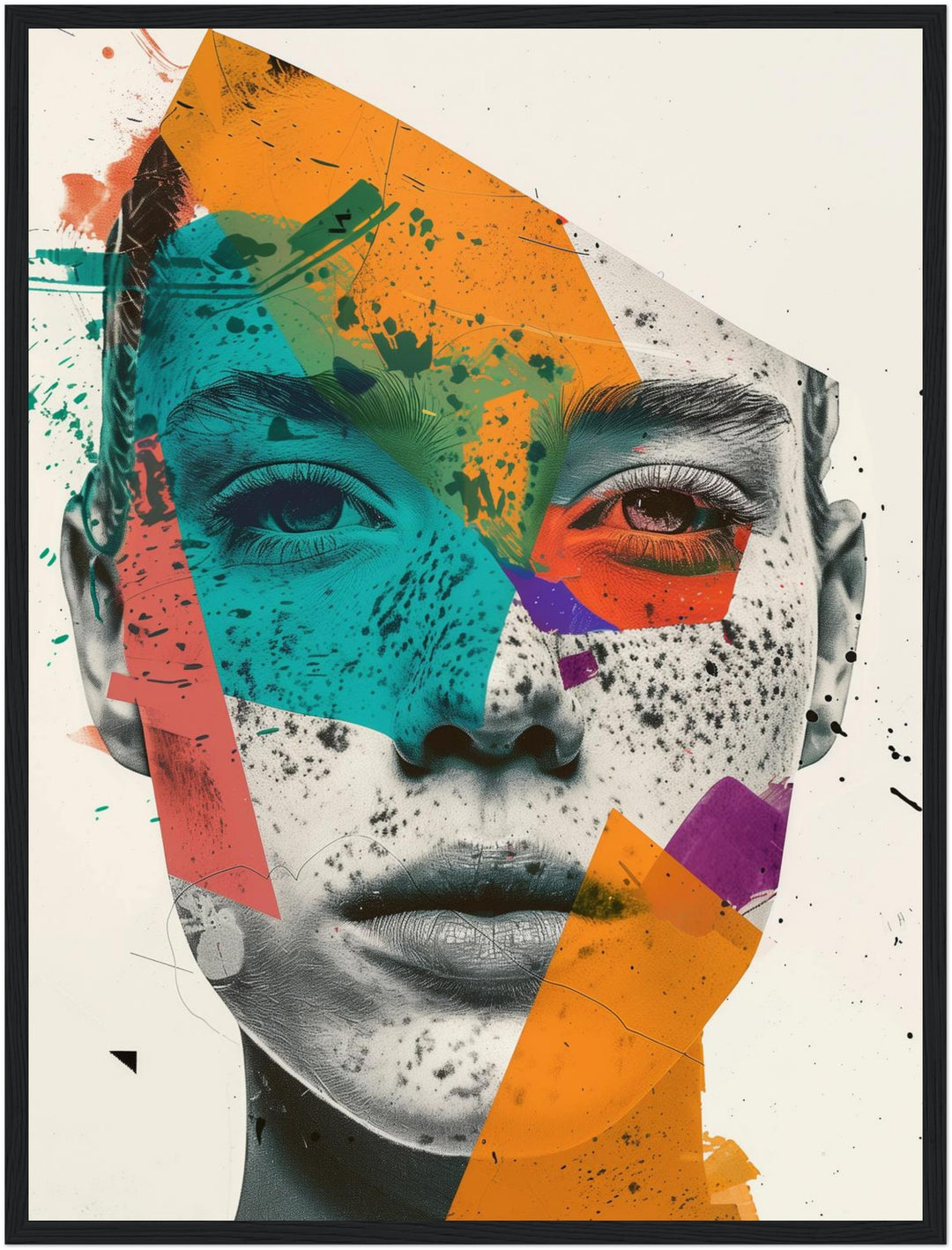 Farbspiele der Seele Poster Pop Art – mattes Kunstdruck-Papier – Ansicht 5