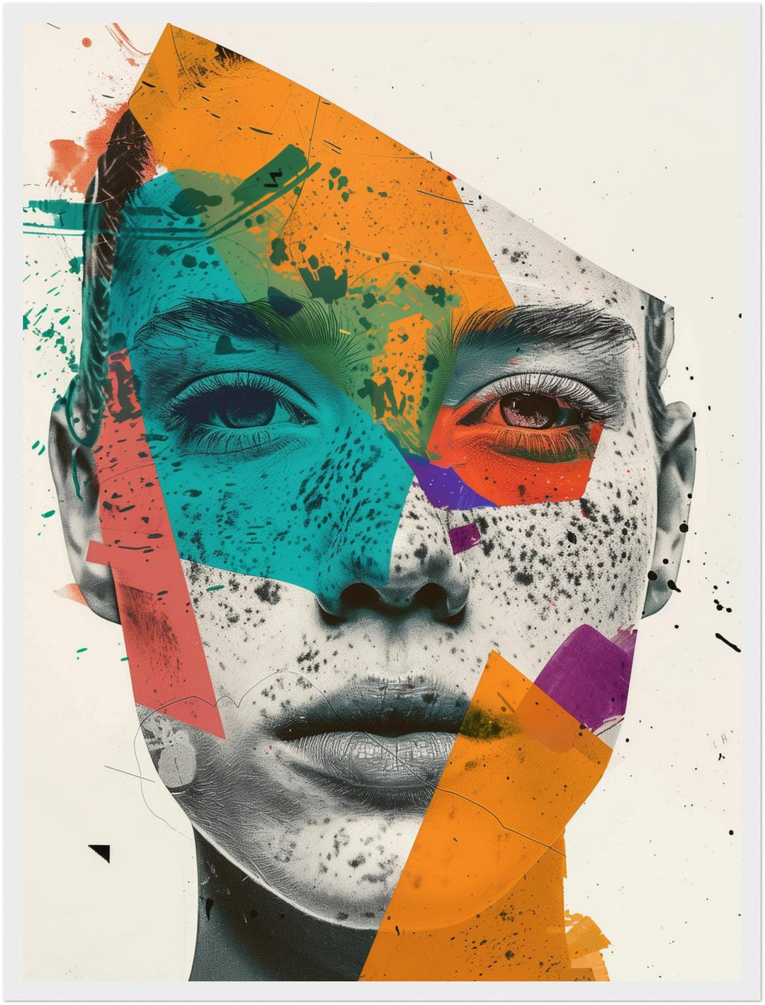 Farbspiele der Seele Poster Pop Art – mattes Kunstdruck-Papier – Ansicht 6