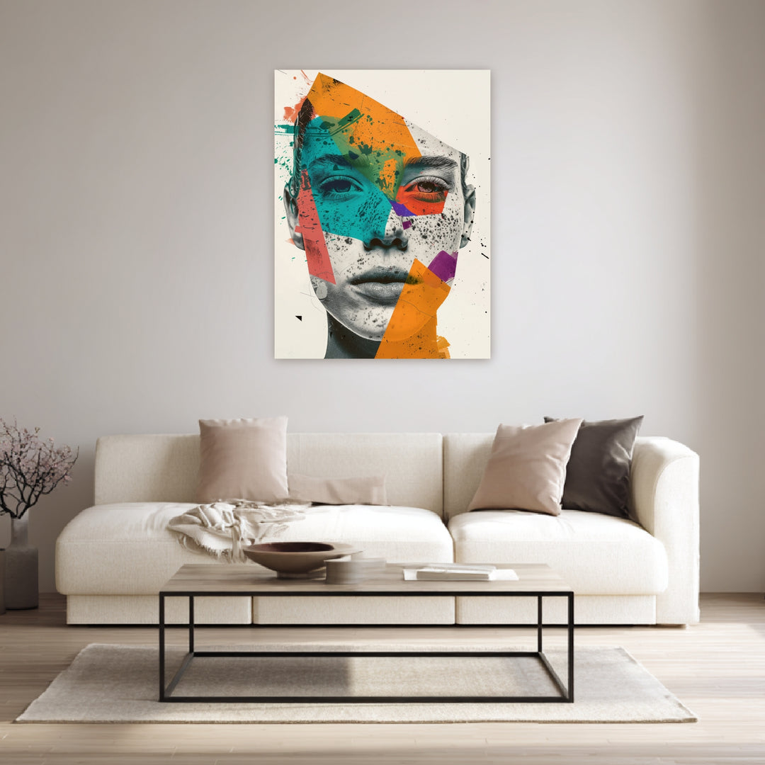 Farbspiele der Seele Poster Pop Art – mattes Kunstdruck-Papier – Ansicht 3