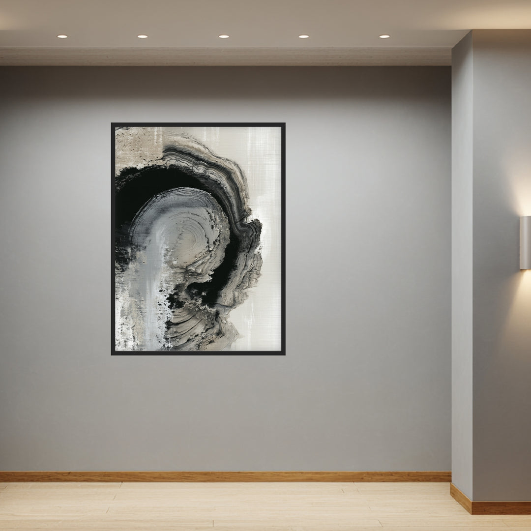 Schichten der Erde Poster abstrakt – mattes Kunstdruck-Papier – Ansicht 5