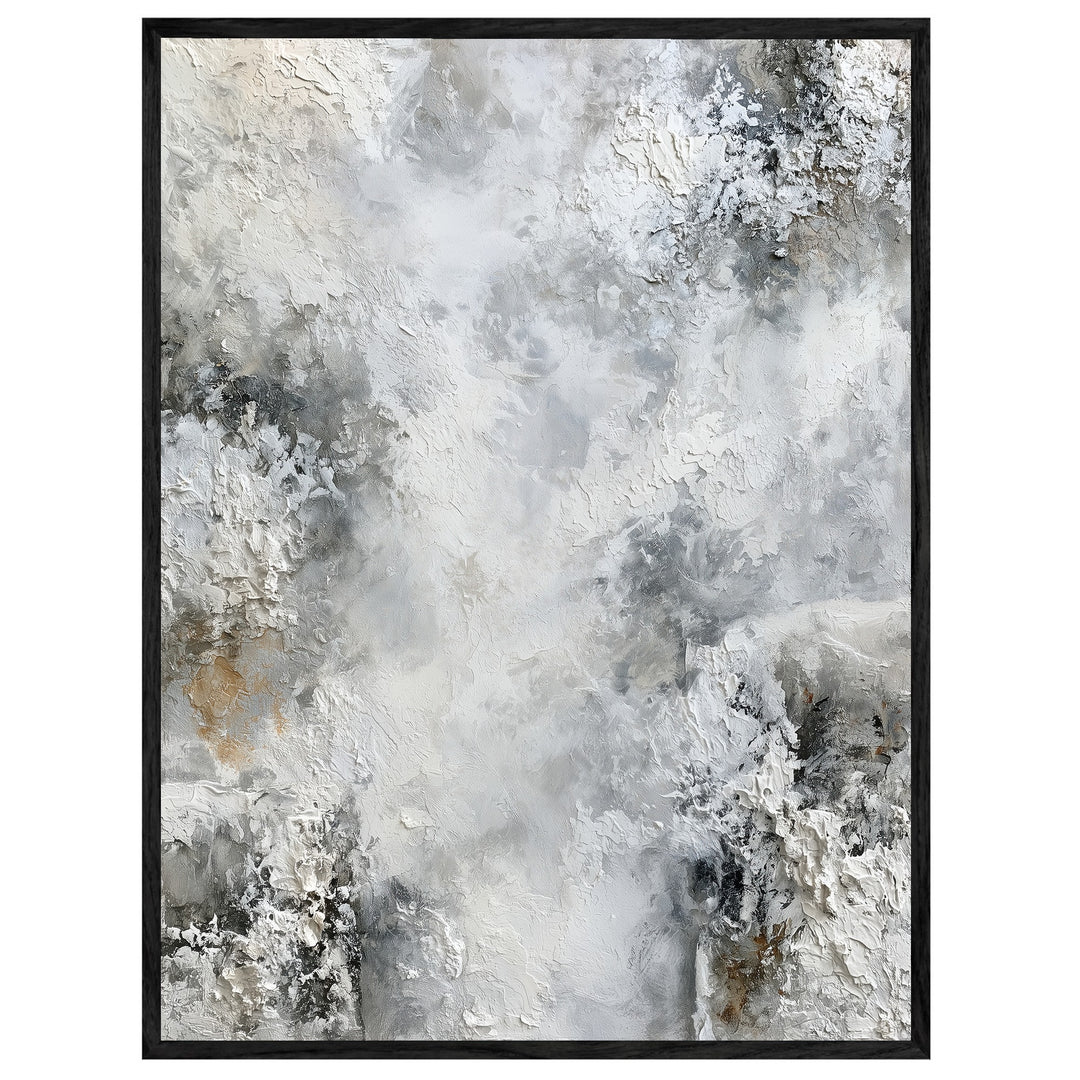 Stiller Winterhauch Leinwandbild – Leinwandbild