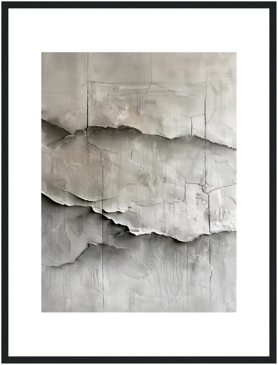 Betonstruktur Abstrakt Poster abstrakt – mattes Kunstdruck-Papier – Ansicht 5