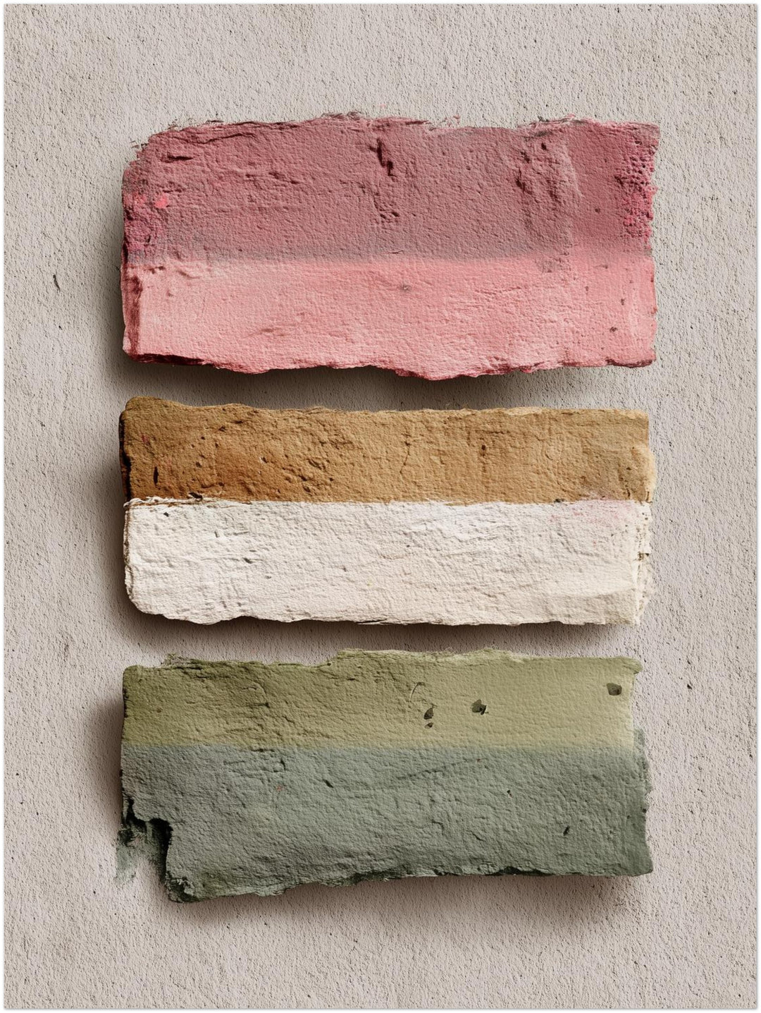 Farbpalette Textur abstrakt – Wandkunst