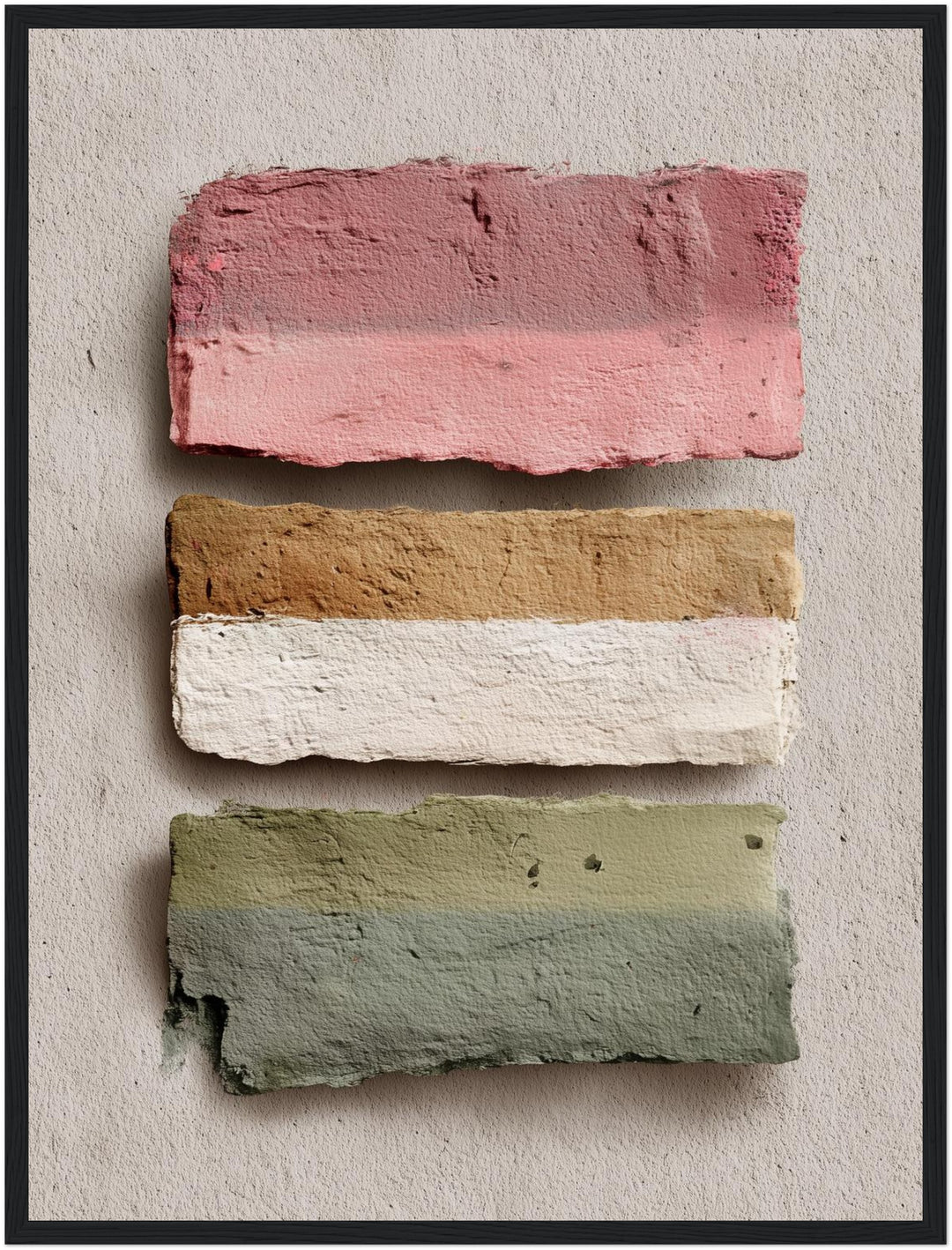 Farbpalette Textur Poster abstrakt – mattes Kunstdruck-Papier – Ansicht 5
