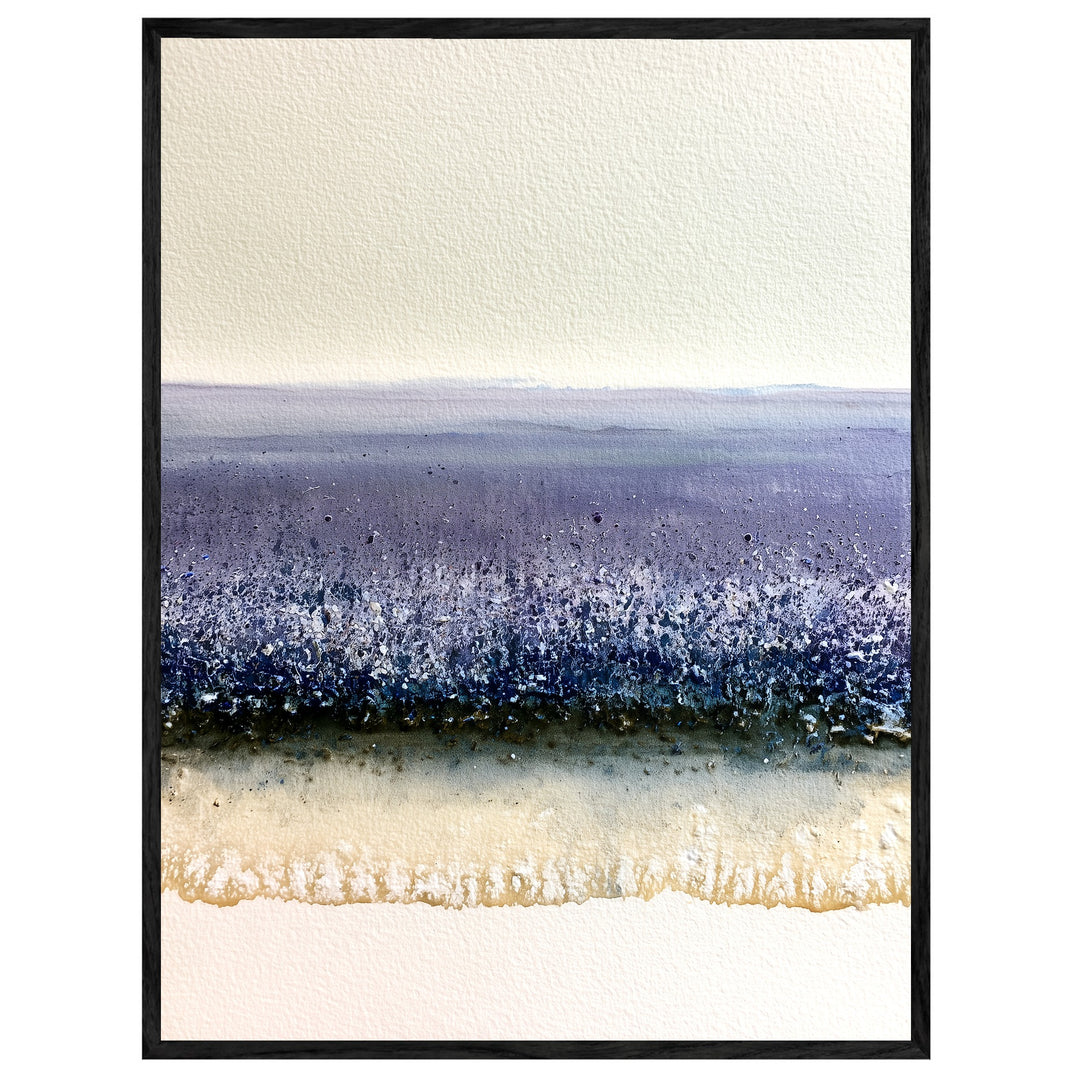 Stilles Meer im Nebel Leinwandbild – Leinwandbild