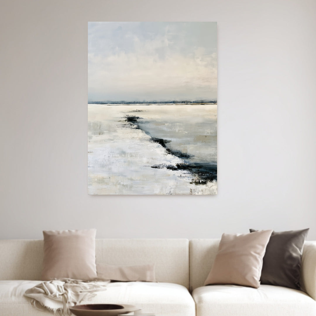 Stille Winterweite Poster – Ohne Rahmen – Produktfoto
