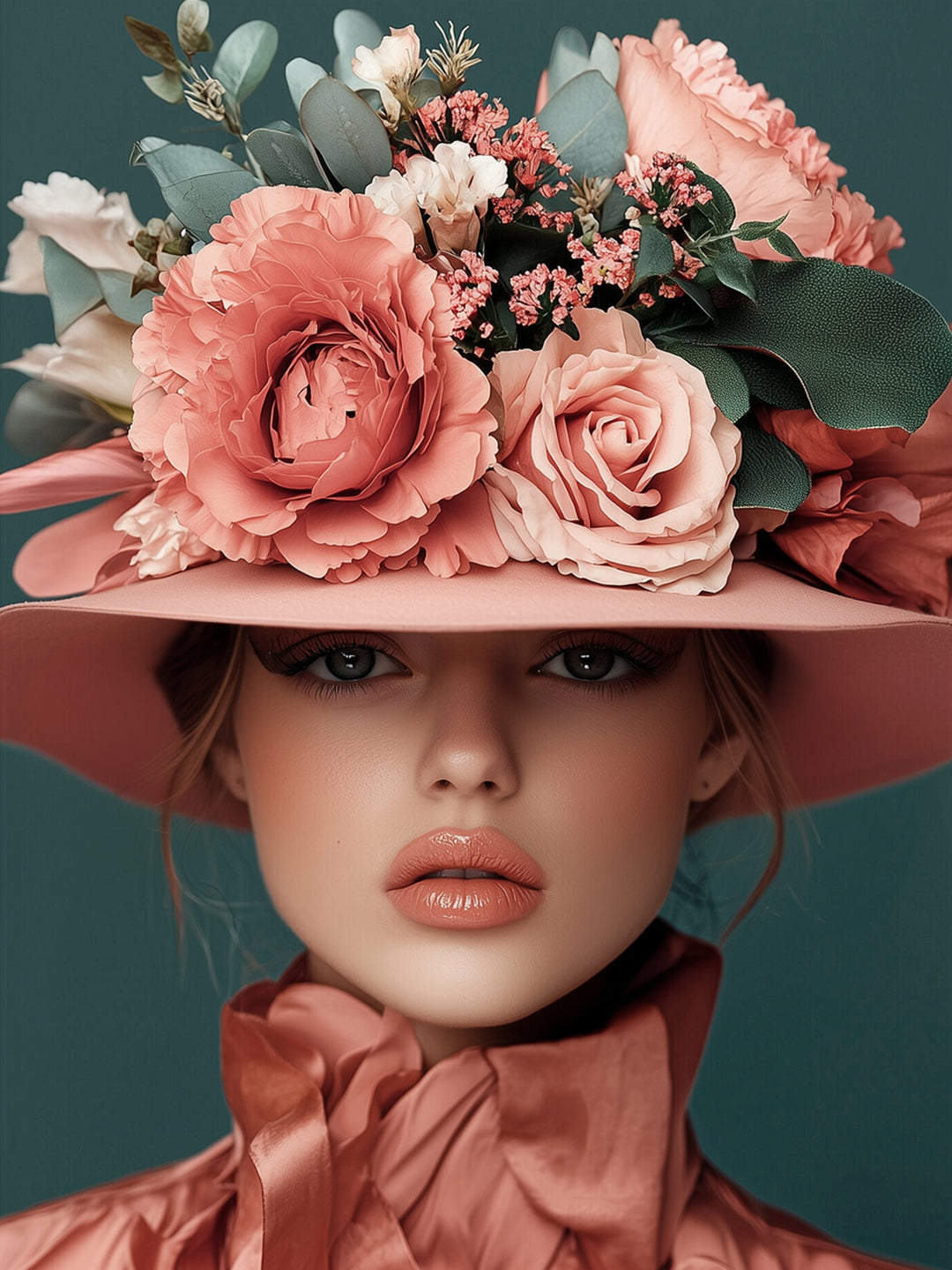 Blumen der Eleganz  – Wandkunst