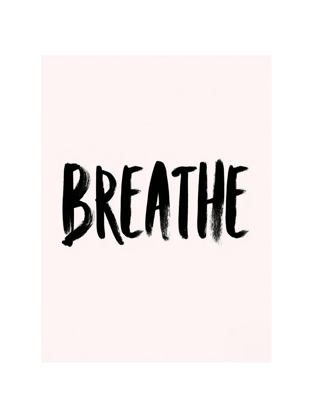 Breathe  – Wandkunst