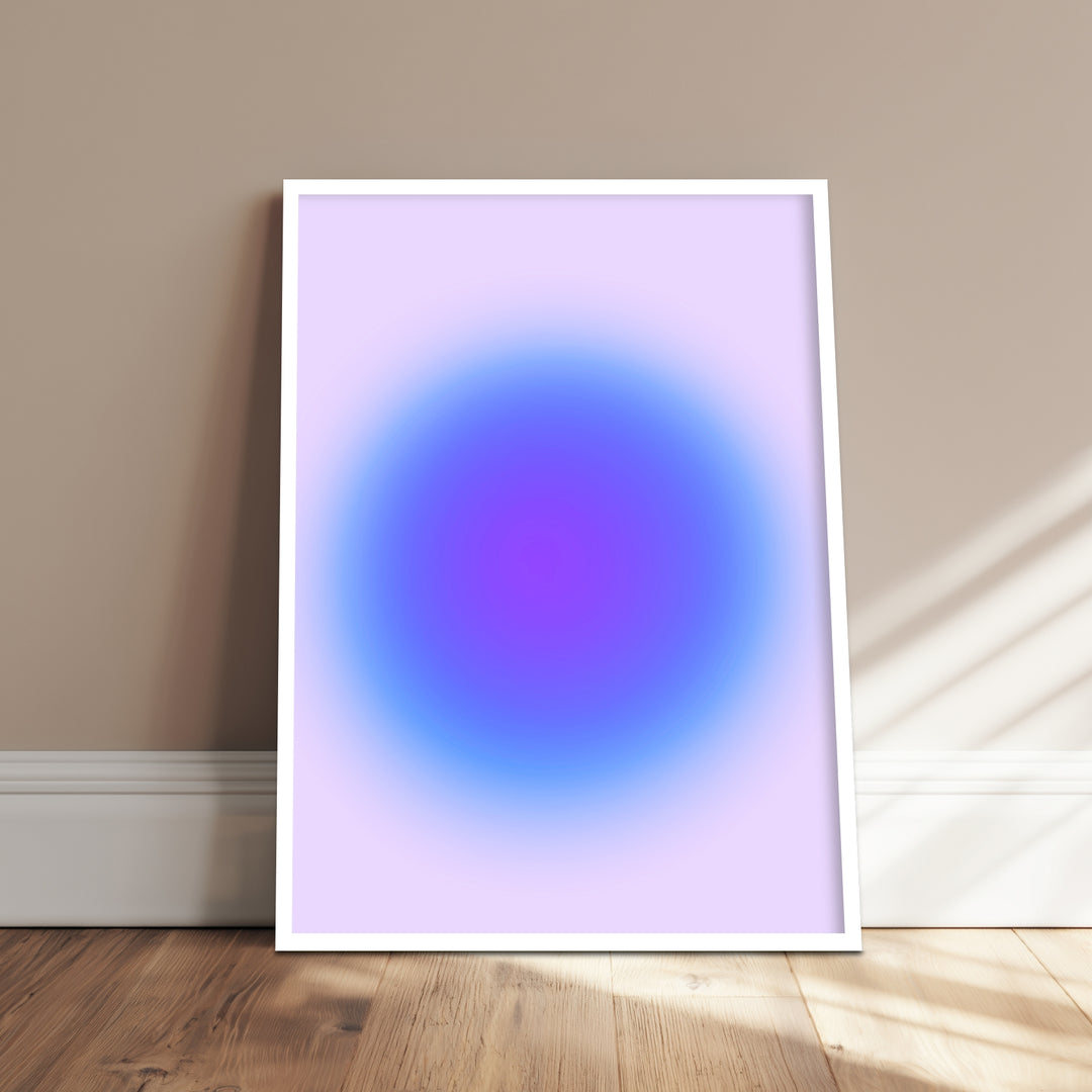 Aura blau Poster Dopamin – mattes Kunstdruck-Papier – Ansicht 4