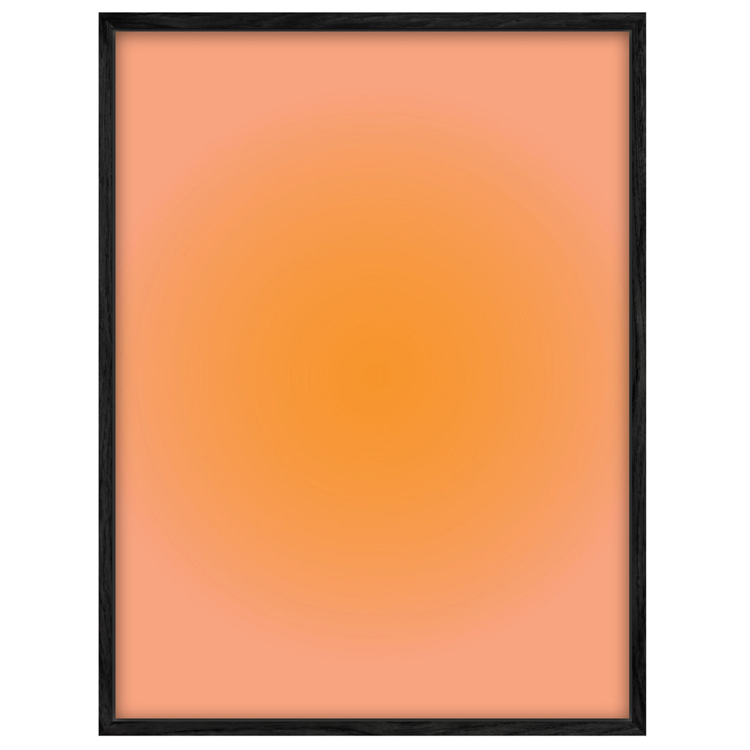 Aura orange Leinwand Dopamin – Leinwand auf Holzrahmen – Ansicht 4