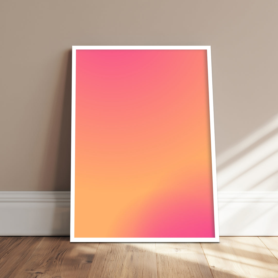 Aura rosa-orange Vol. I Poster Dopamin – mattes Kunstdruck-Papier – Ansicht 4