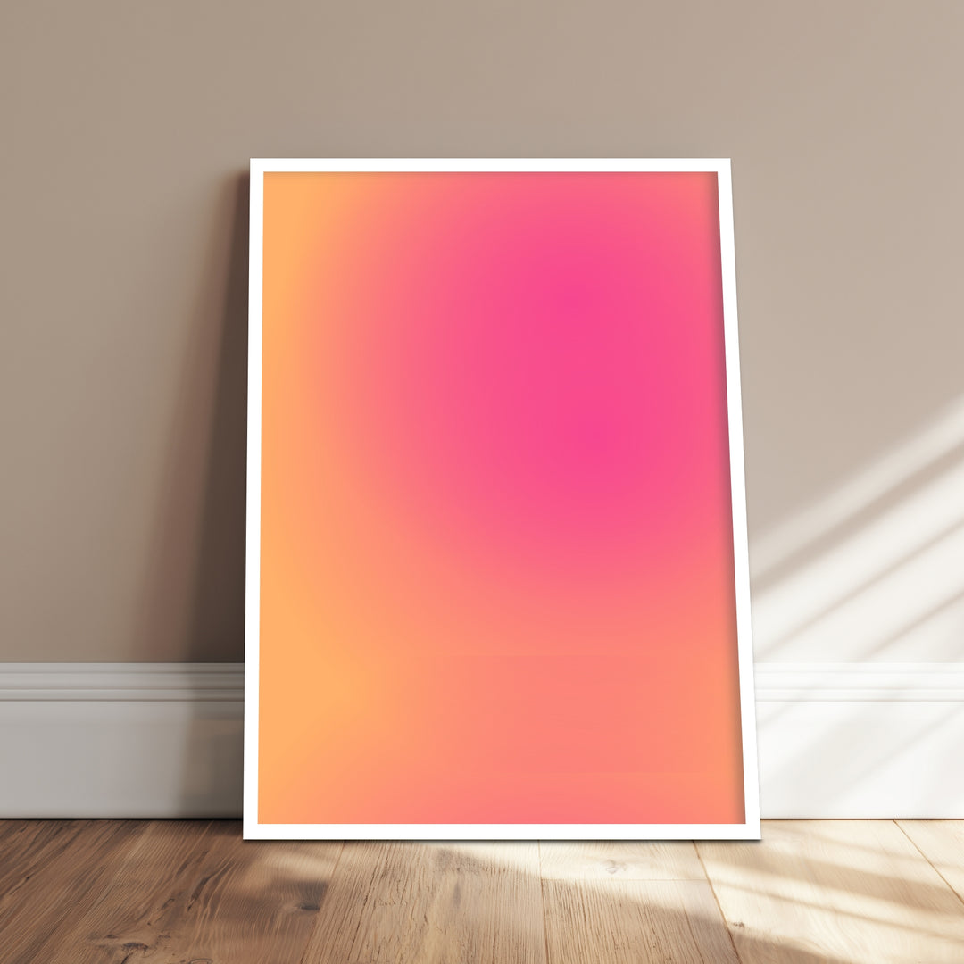 Aura rosa-orange Vol. II Poster Dopamin – mattes Kunstdruck-Papier – Ansicht 4