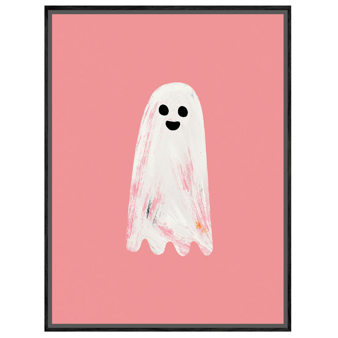 Freundliches Geist Aquarell Leinwandbild – Leinwandbild