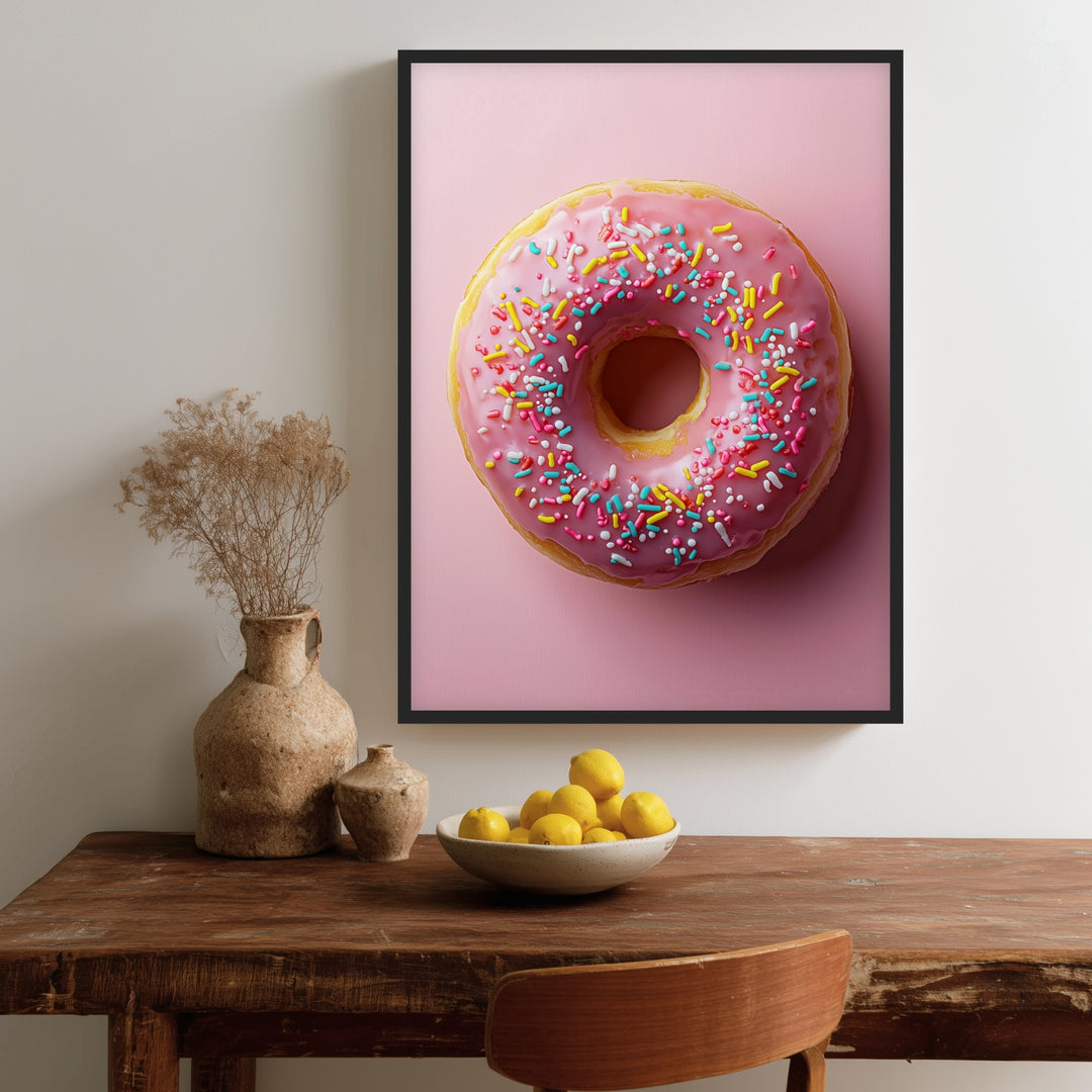 Fröhliches Zuckerglück Poster Dopamin – mattes Kunstdruck-Papier – Ansicht 2