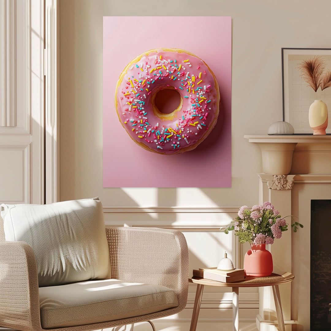 Fröhliches Zuckerglück Poster Dopamin – mattes Kunstdruck-Papier – Ansicht 3