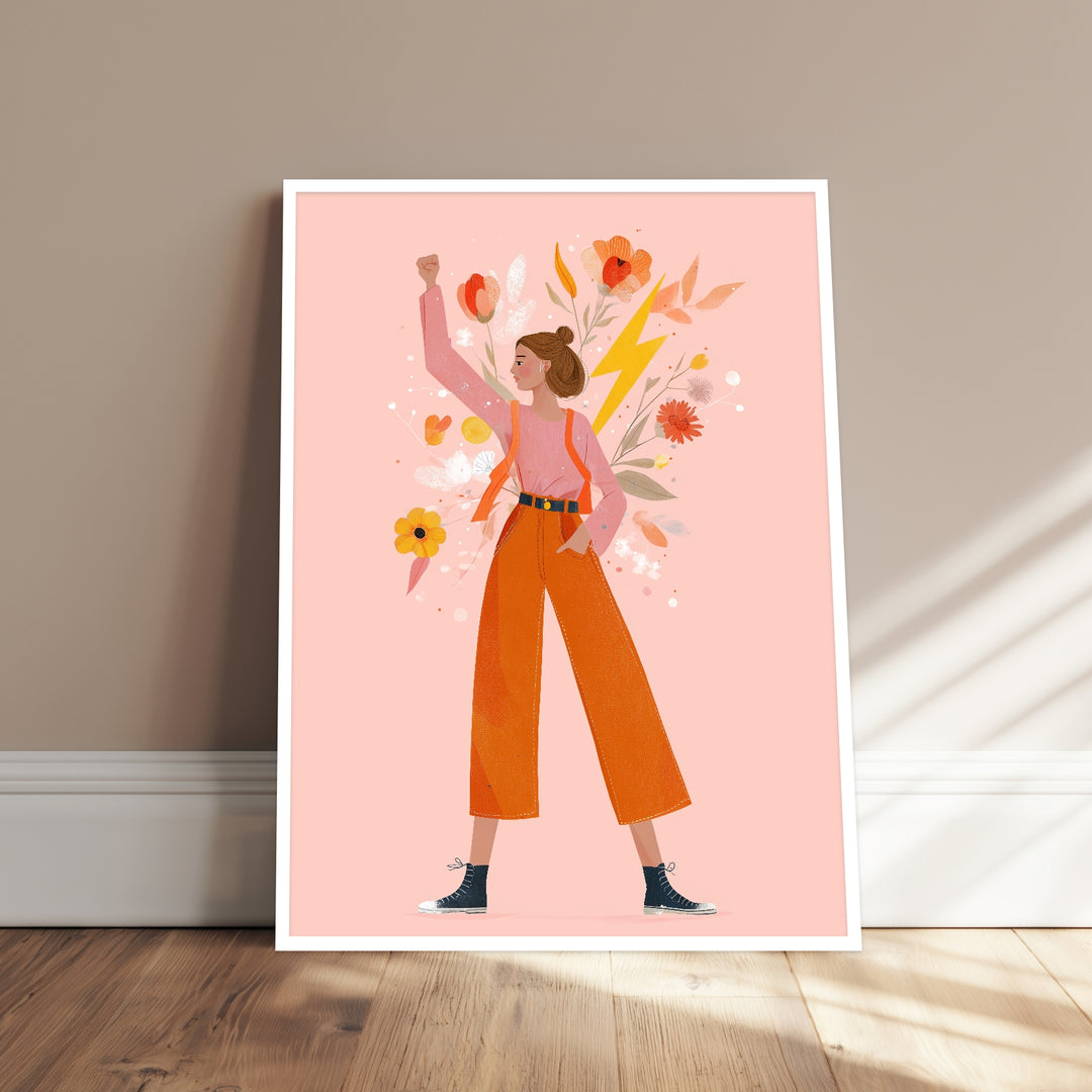 Powerfrow Poster Dopamin – mattes Kunstdruck-Papier – Ansicht 4