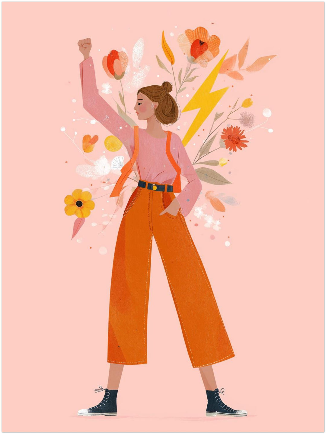 Powerfrow Poster Dopamin – mattes Kunstdruck-Papier – Ansicht 5