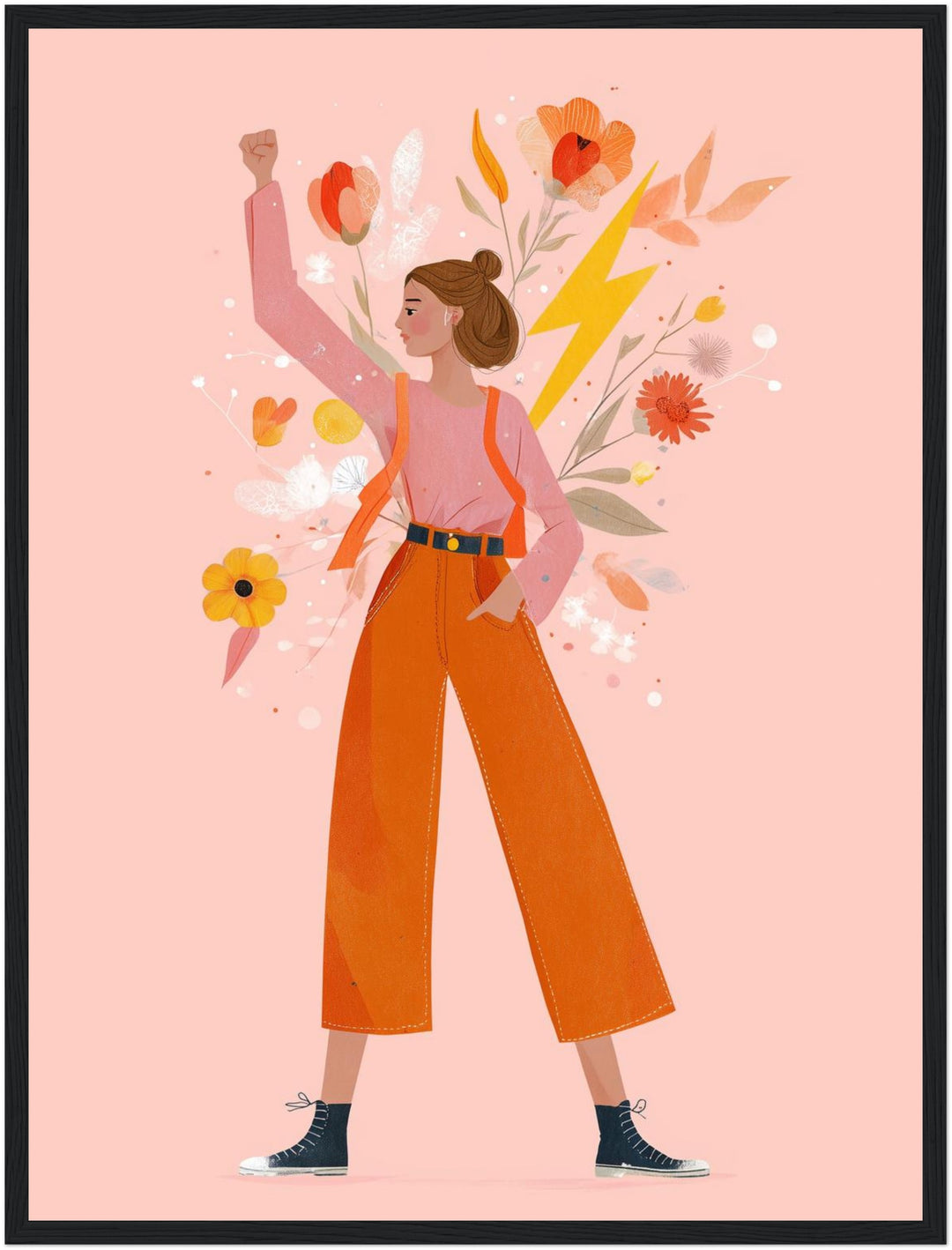 Powerfrow Poster Dopamin – mattes Kunstdruck-Papier – Ansicht 6