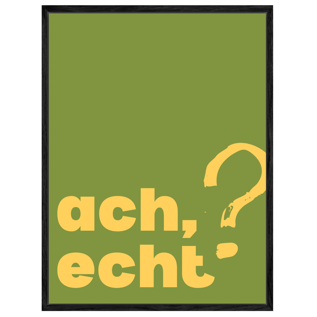 Ach echt Leinwandbild Dopamin – Leinwand auf Holzrahmen – Ansicht 4