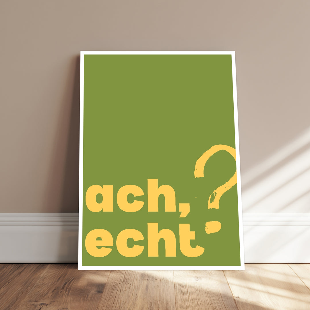 Ach echt Poster Dopamin – mattes Kunstdruck-Papier – Ansicht 4