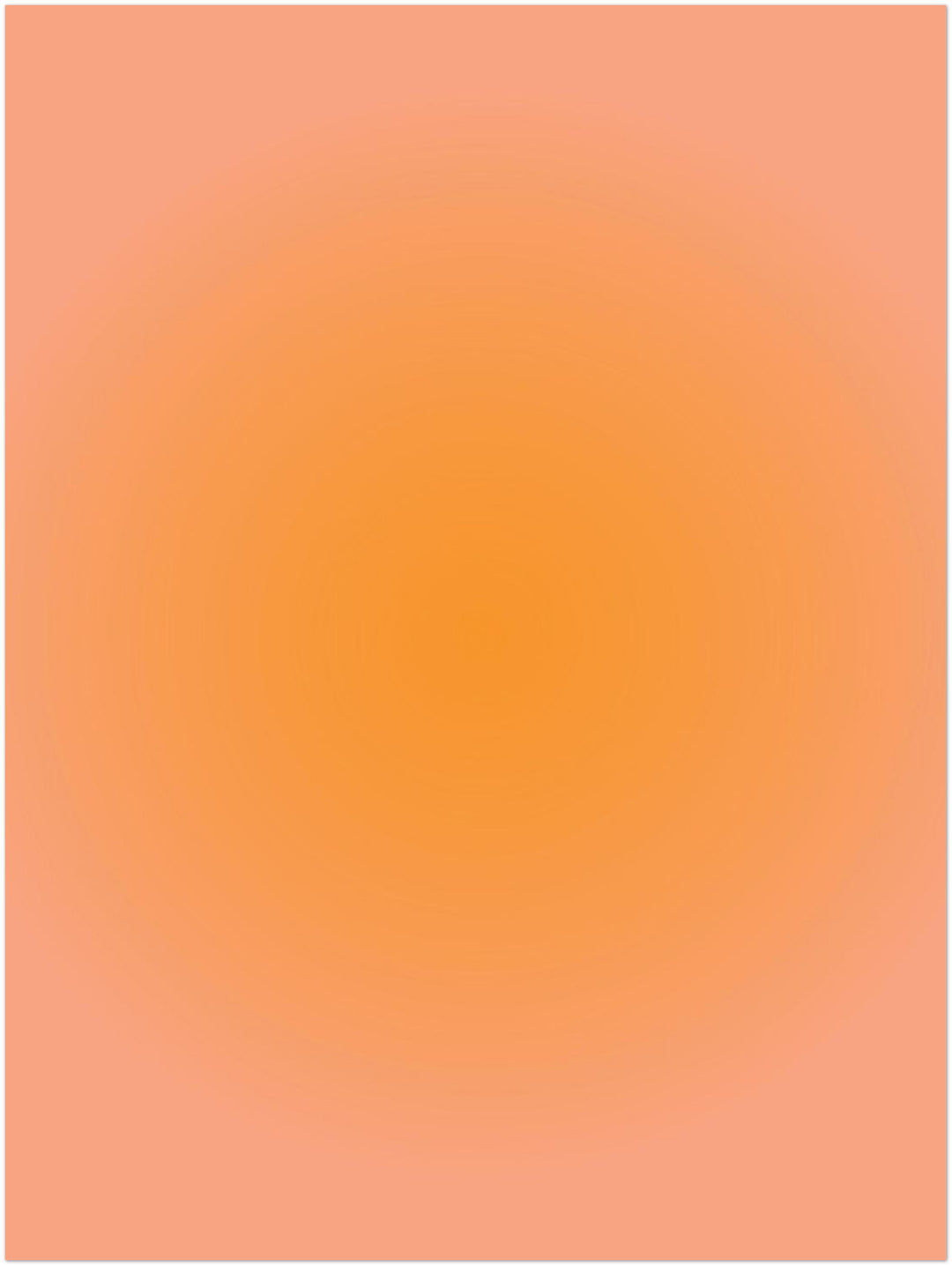 Aura orange Dopamin – Wandkunst