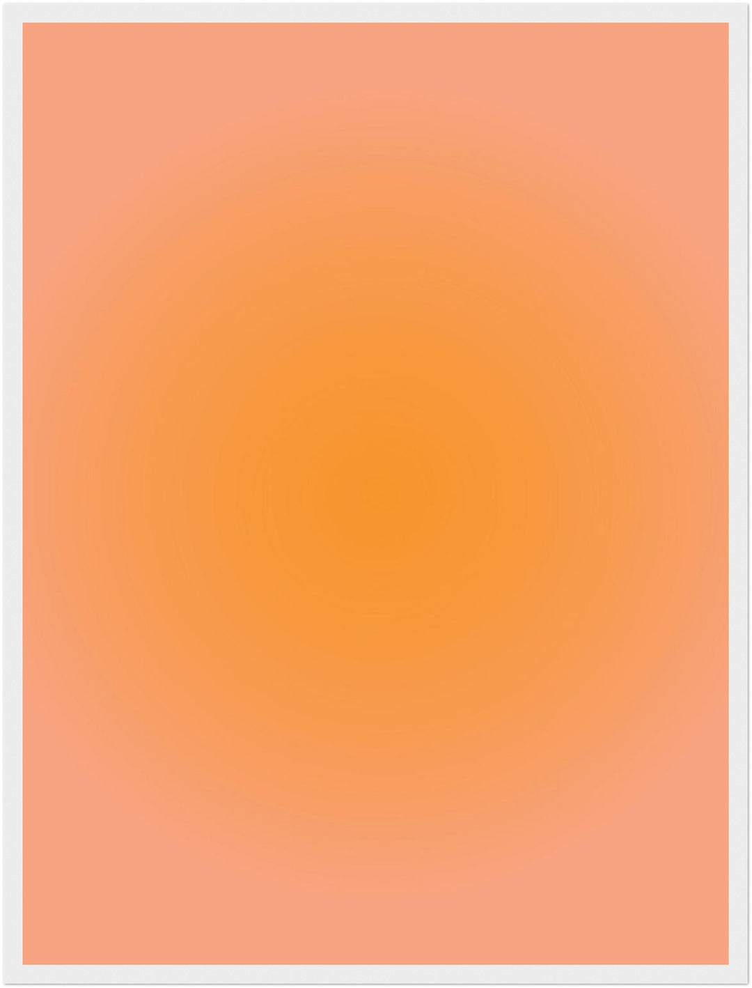 Aura orange Poster Dopamin – mattes Kunstdruck-Papier – Ansicht 6