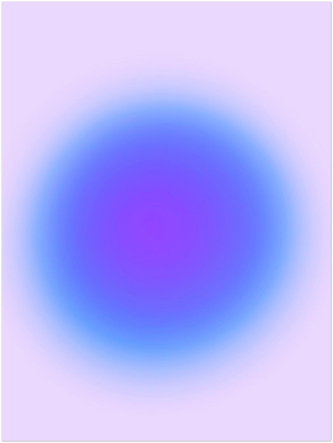 Aura blau Dopamin – Wandkunst
