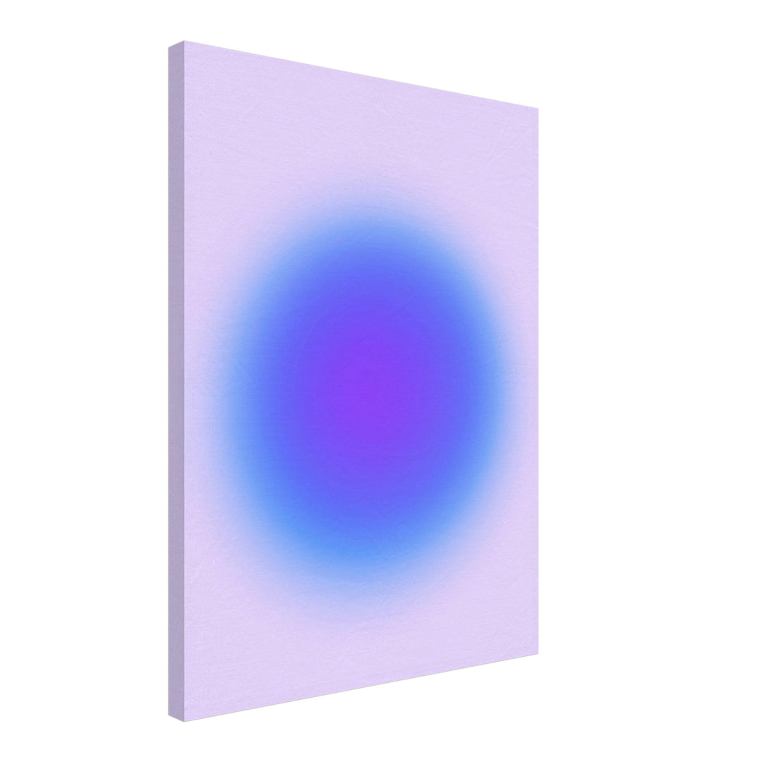 Aura blau Leinwand Dopamin – Leinwand auf Holzrahmen – Ansicht 2