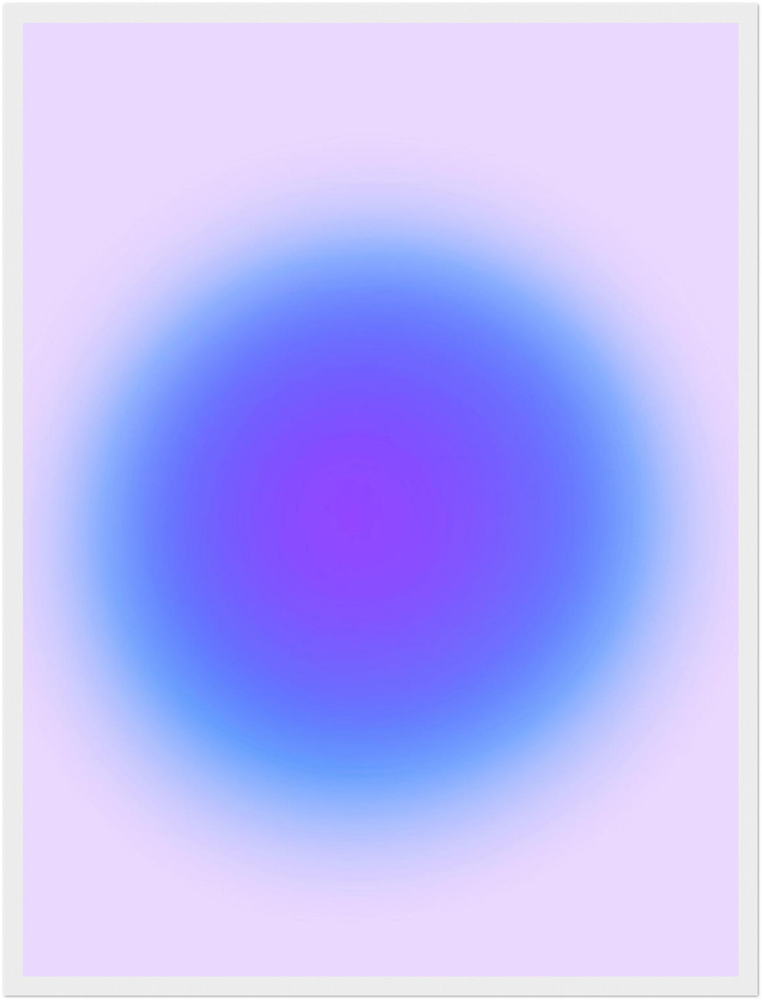 Aura blau Poster Dopamin – mattes Kunstdruck-Papier – Ansicht 6