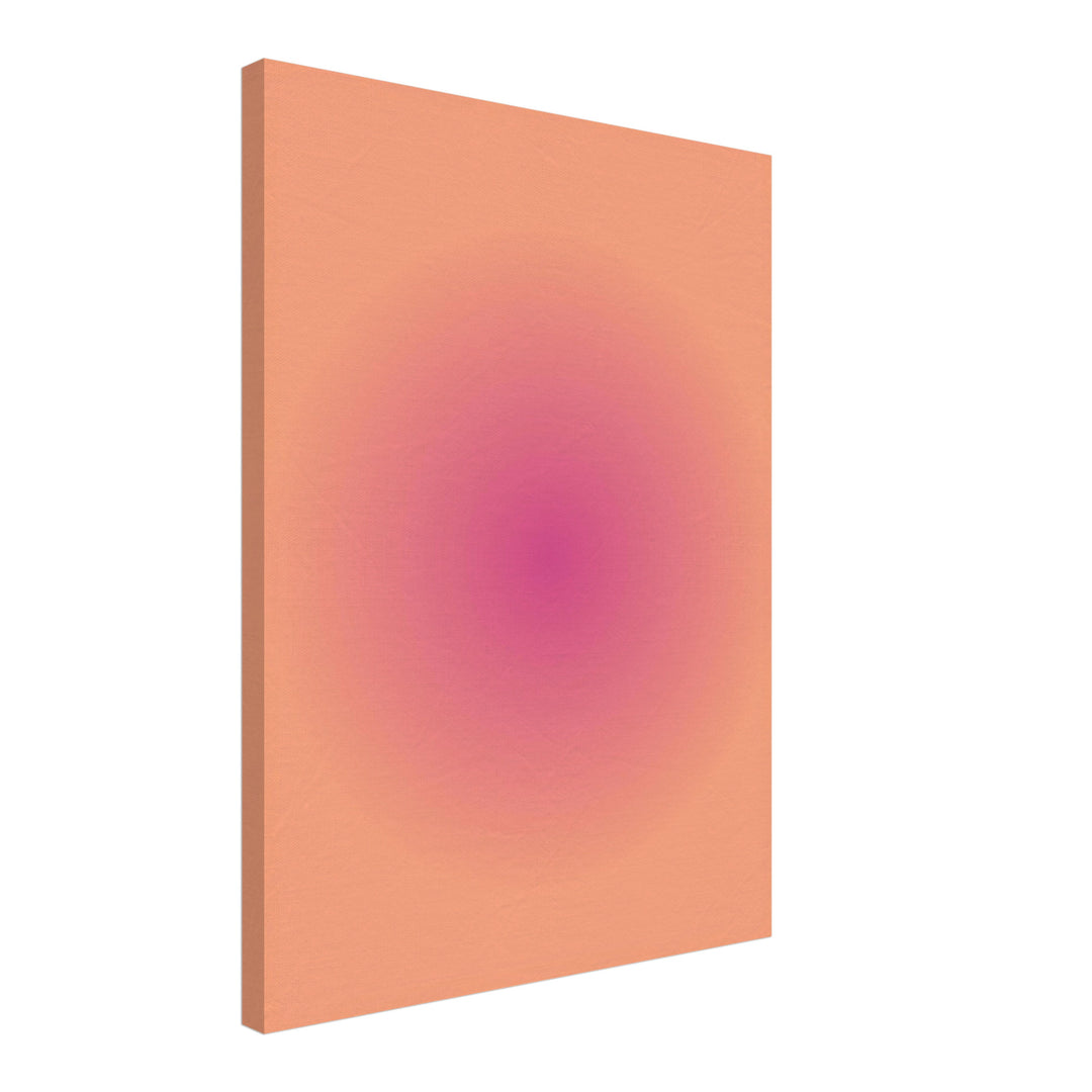 Aura rosa Leinwand Dopamin – Leinwand auf Holzrahmen – Ansicht 2
