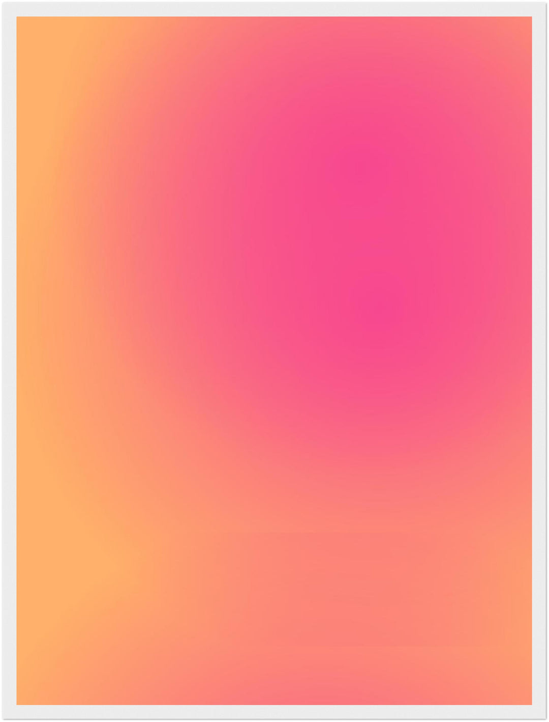 Aura rosa-orange Vol. II Poster Dopamin – mattes Kunstdruck-Papier – Ansicht 6