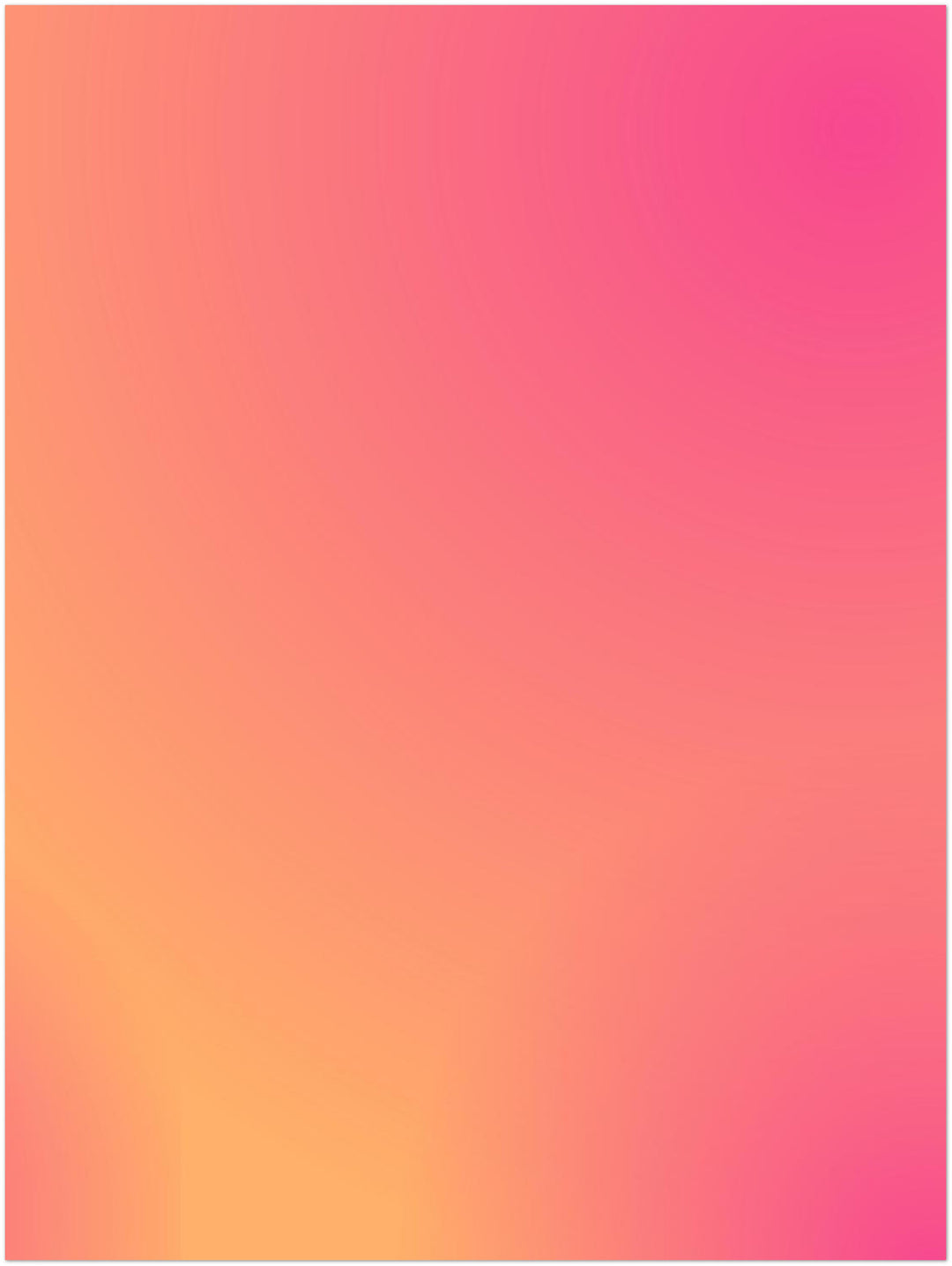 Aura rosa-orange Vol. III Dopamin – Wandkunst