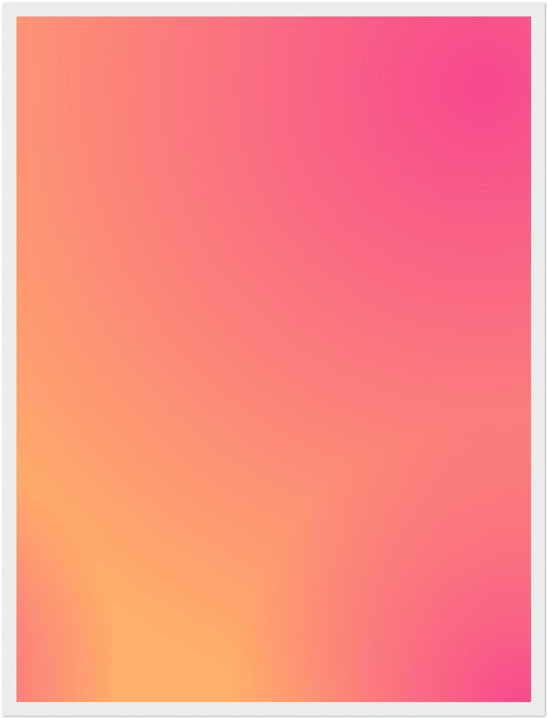 Aura rosa-orange Vol. III Poster Dopamin – mattes Kunstdruck-Papier – Ansicht 6