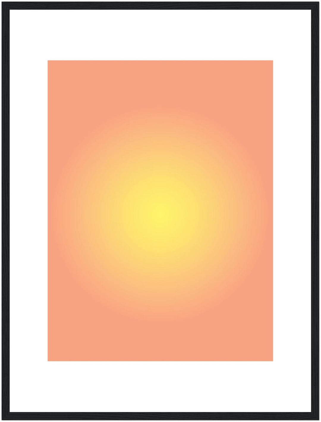 Aura sonnengelb Poster Dopamin – mattes Kunstdruck-Papier – Ansicht 5