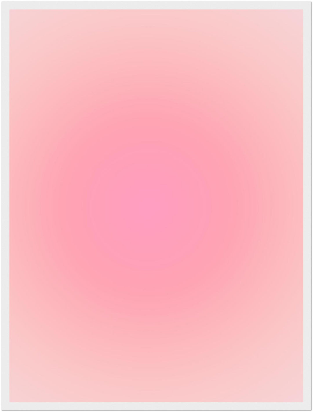 Aura Sonnenstrahlen-rosa Poster Dopamin – mattes Kunstdruck-Papier – Ansicht 6
