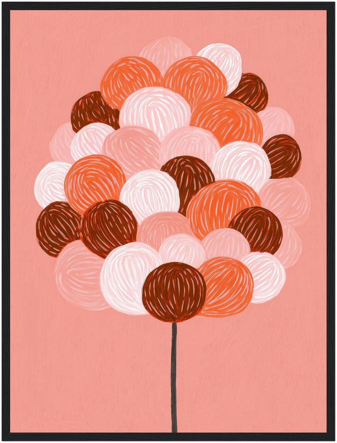 Bunter Ballonstrauß Poster Dopamin – mattes Kunstdruck-Papier – Ansicht 5