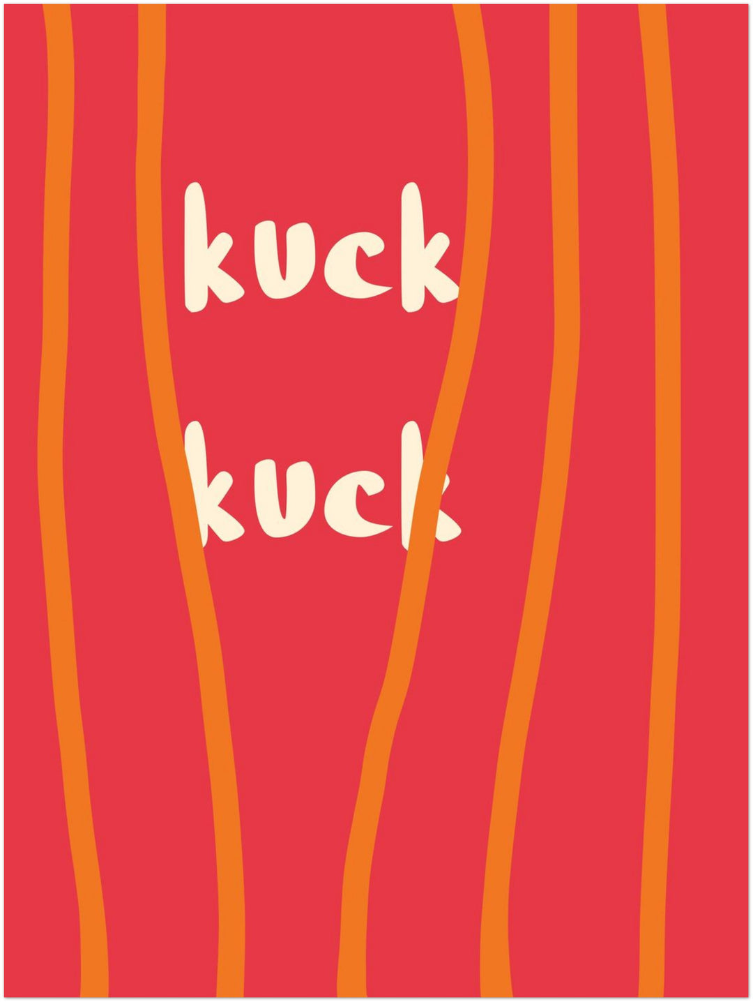 Kuck-Kuck Schriftzug Dopamin – Wandkunst