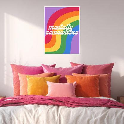 Mentally Somewhere Poster