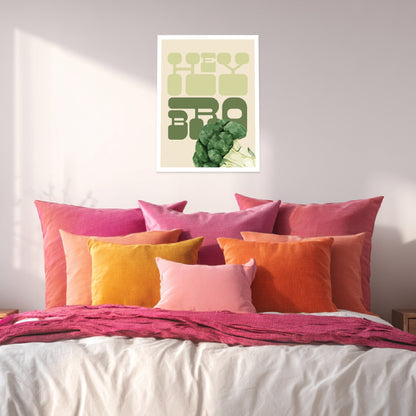 Hey Bro Brokkoli Poster