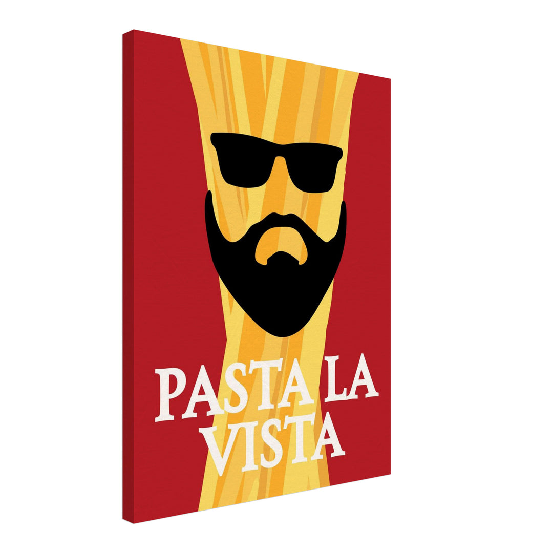 Pasta la Vista Leinwandbild Dopamin – Leinwand auf Holzrahmen – Ansicht 2