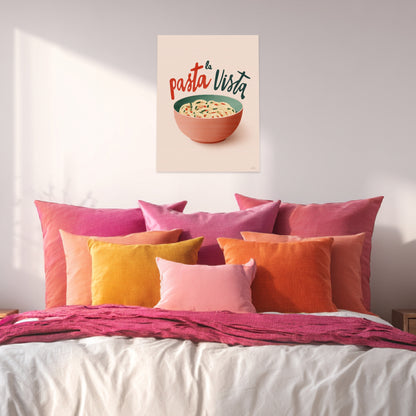 Pasta in Schale Poster