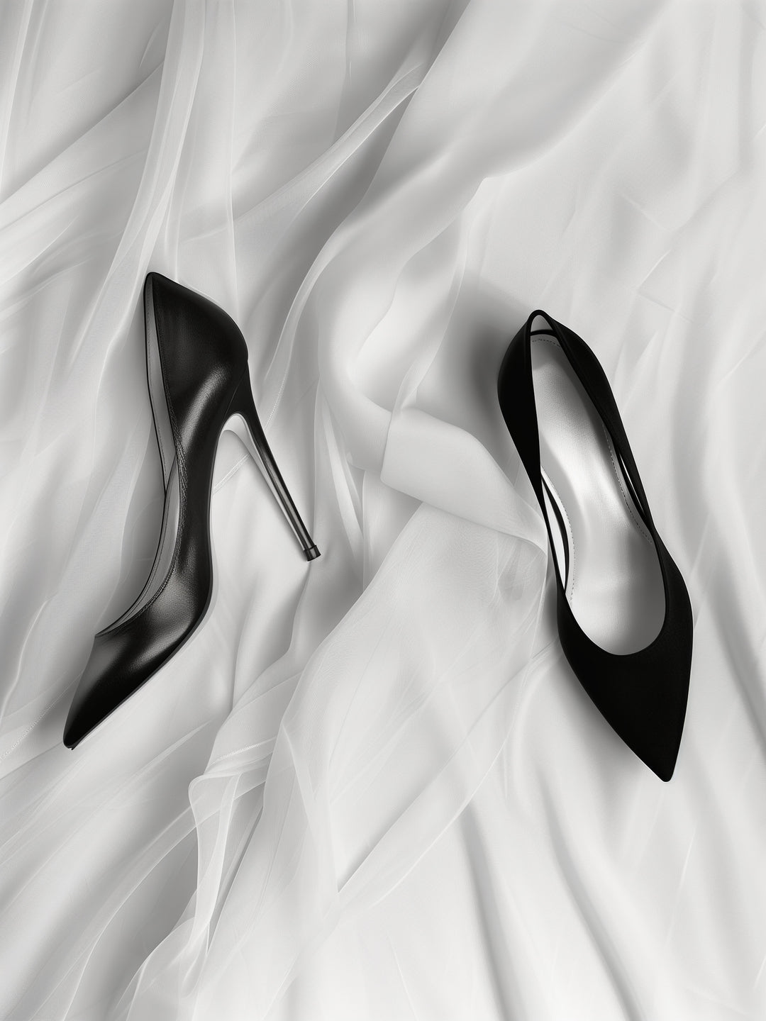 Schwarze High Heels – Motiv aus dem Set